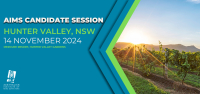 AIMS Candidate Session Hunter Valley 2024